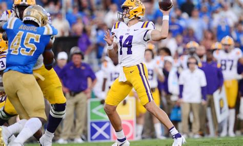 Lsu Football Breaking Down Max Johnsons Passing Chart