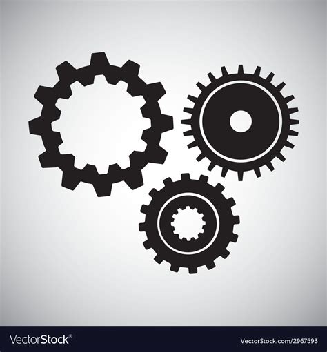 Gear Design Royalty Free Vector Image Vectorstock