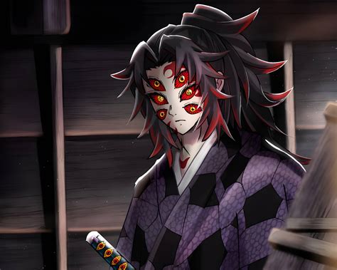 [100+] Demon Slayer Kokushibo Wallpapers | Wallpapers.com