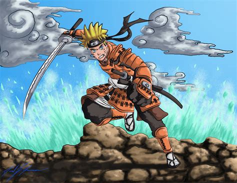 Samurai Naruto almost finished by Crucifer01 on DeviantArt