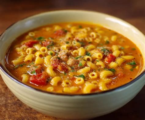 Italian Ditalini Pasta Soup Recipe