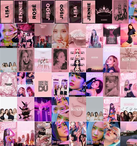 blackpink collage wallpapers wallpaper cave