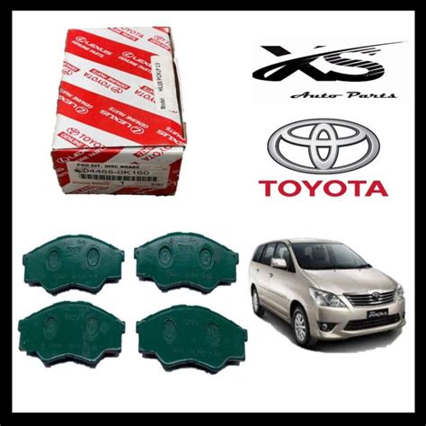 Genuine Toyota Innova Tgn Tgn Toyota Front Brake Pad