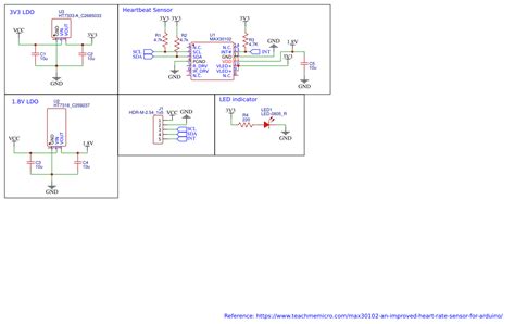 Max30102 Schematic Resources Easyeda