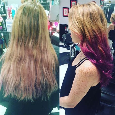 Purple Balayage Pravana Blonde Hair Color Ideas