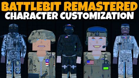 Battlebit Remastered Character Customization All Classes Full