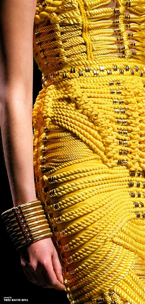 Balmain So interesting pieces! Ropes?! You better be so thin to wear a ...
