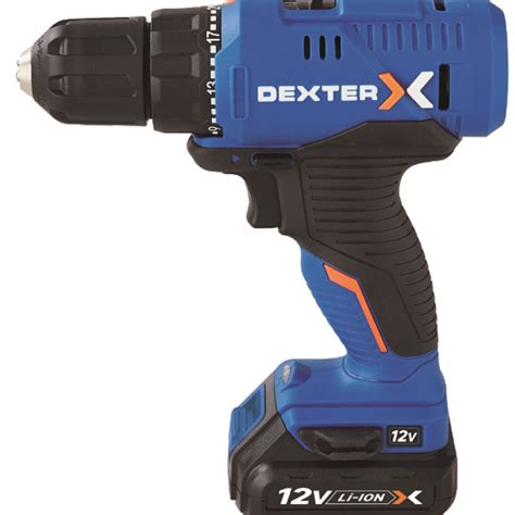 Δραπανοκατσάβιδο μπαταρίας 12V 2Ah DEXTER