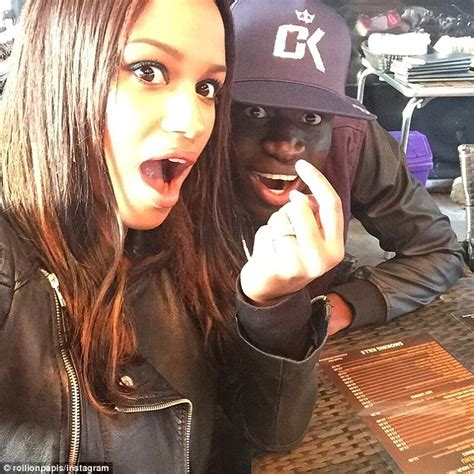 Mario Balotellis Ex Girlfriend Fanny Neguesha Shares Love For West Ham Star And Best Friend