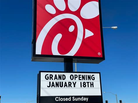 When Will Chick Fil A Open On Glenstone And Kearney