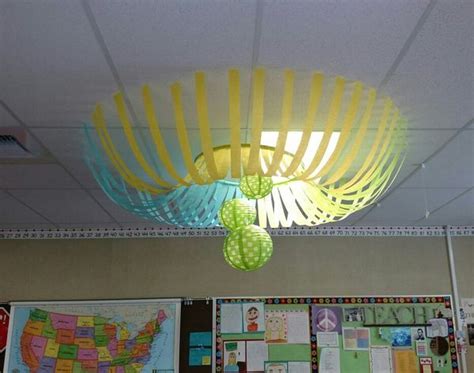 Classroom ceiling decorations, Classroom ceiling, Diy classroom decorations