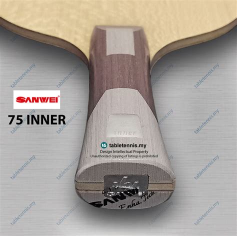 Sanwei Blade Sanwei 75 Inner FL Composite Carbon Table Tennis Blade ...