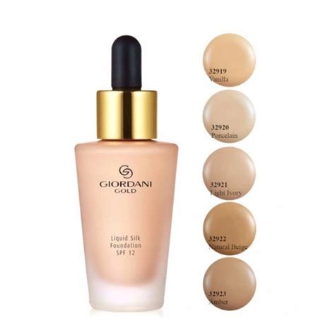 Oriflame Giordani Gold Liquid Silk Natural Beige - Podkłady - Twarz ...