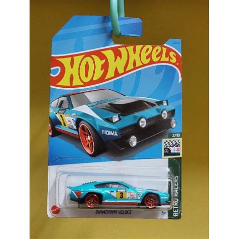 Hot Wheels Dimachinni Veloce Turquoise Shopee Malaysia