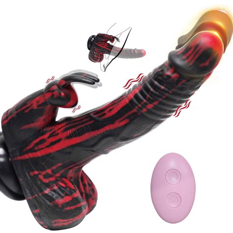 Amazon Thrusting Dildo Vibrator Sex Toy Inch Realistic Dildos With Thrusting And