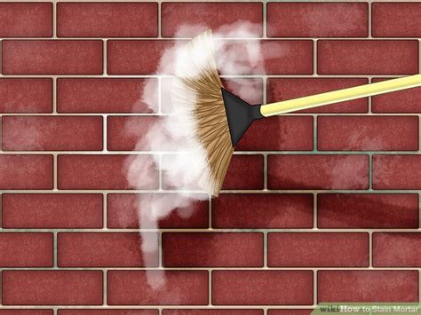 How To Stain Mortar 13 Steps With Pictures Wikihow