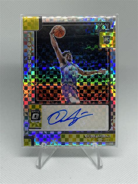 2022 23 Optic OCHAI AGBAJI SIGNATURE SERIES RC SS OCA Checkerboard