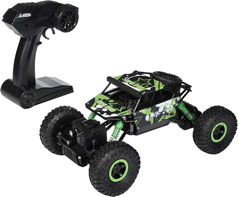 Rock Crawler Remote Control Toy Green Rally Buggy Rc Car Ghz