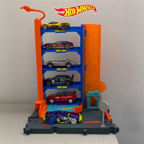 Hot Wheels Pista de Brinquedo Garagem Adoro Promoção