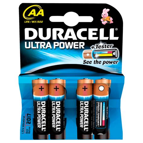 Duracell Ultra Power Batterien AA MX1500/LR6 4 Stück bei REWE online ...