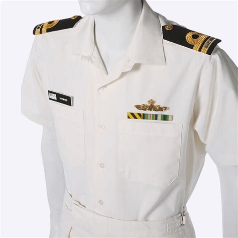 White Short Sleeve (Officer) Shirt - Navy Uniforms