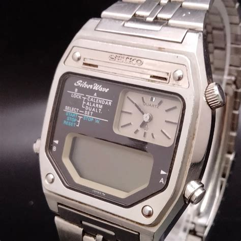 Yahoo!オークション - セイコー Seiko 腕時計 不動品 H239-5040（シル...