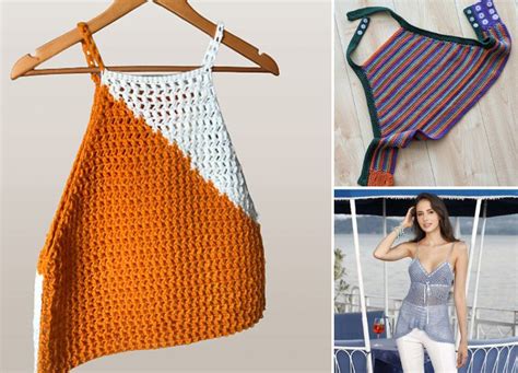 Best Crochet Halter Top Patterns For Hot Summer Outfits