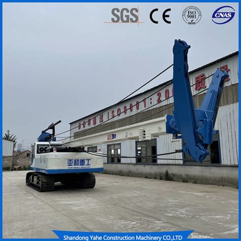 Dr 180m Cfa Type Hydraulic System Rotary Drilling Rig China Spiral