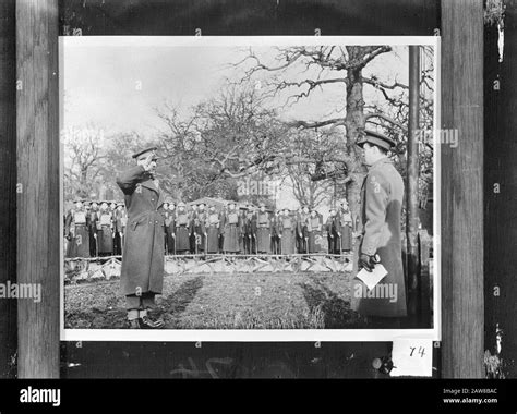 Prince Bernhard Farewell To Troops Destined For The Dutch East Indies