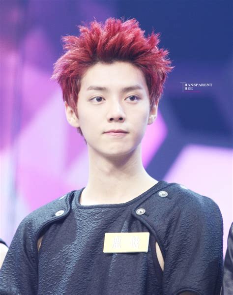 Exo Luhan Red Hair