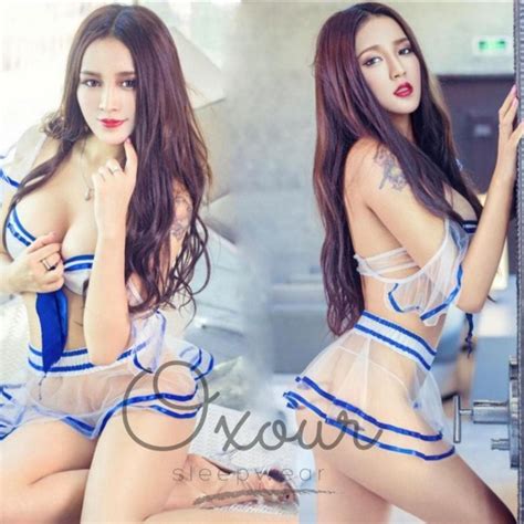 Jual Lingerie Transparant Set Lingerie Murah Lingerie Sailor Cosplay Lingerie Sexy