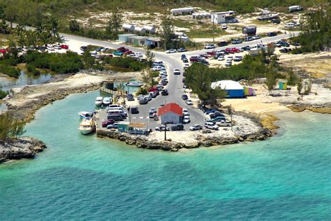 Three Islands Ferry Dock in North Eleuthera, EL, Bahamas - ferry