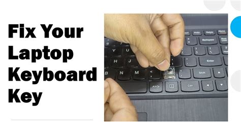 How To Fix Laptop Keyboard Key Not Working Youtube
