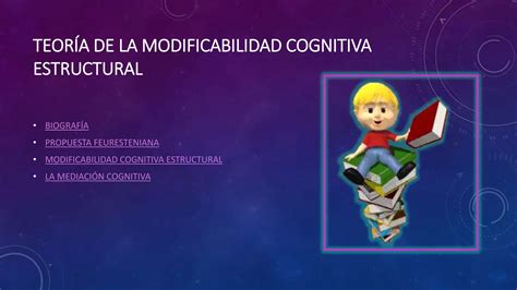 Teor A De La Modificabilidad Cognitiva Estructural Ppt