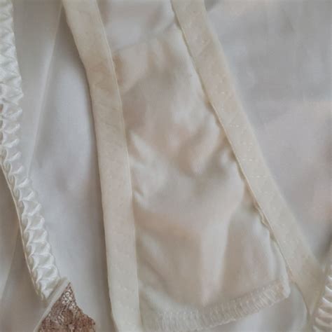 Linea Donatella Intimates Sleepwear Nwot Linea Donatella White Silky Lingerie Set Poshmark