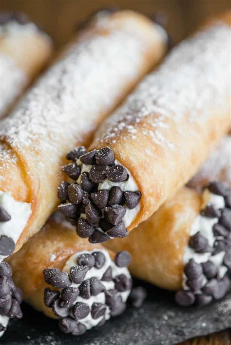 Cannolis Are One Of My Favorite Italian Dessert Recipes My Homemade