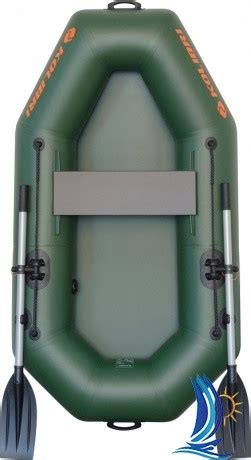 Лодка Kolibri K-190, Одноместная, Надувная, ПВХ, Гребная, Резиновая ...