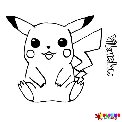 Dibujo Para Colorear De Navidad De Pokemon Pikachu Dibujos Para