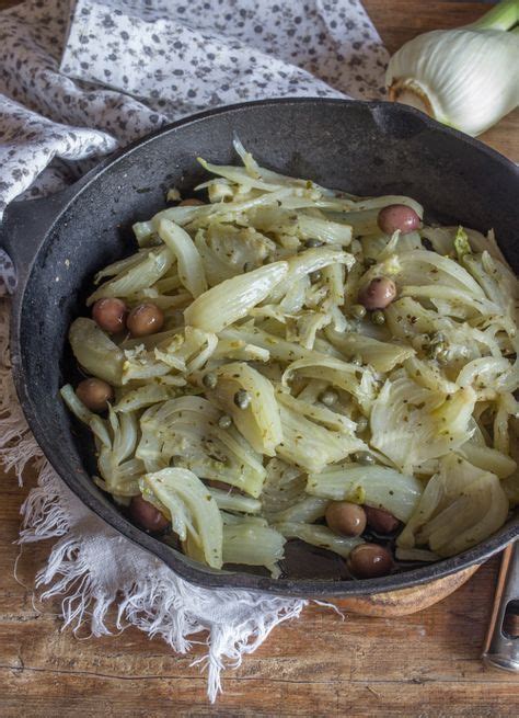 FINOCCHI IN PADELLA STUFATI CONTORNO VELOCE PRONTO IN 15 MINUTI