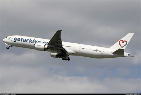 TC-MGG Mavi Gök Airlines (MGA) Boeing 777-3ZGER Photo by WalAndPl | ID ...