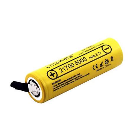 Аккумулятор литий ионный LiitoKala 5000 mAh 21700 Литиевый аккумулятор ...
