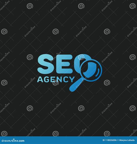Seo agency logo stock vector. Illustration of mechanism - 118026006