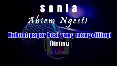 Karaoke Sonia Abiem Ngesti Youtube