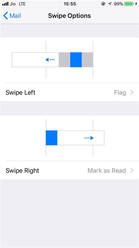 How To Change Swipe Options In Email App On Iphone