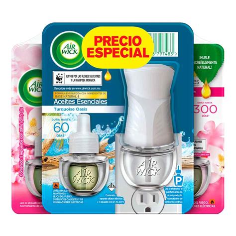 AROMATIZANTE DE AMBIENTE CONTINUO AIR WICK 1 APARATO DIFUSOR ELÉCTRICO