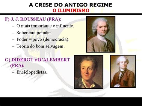Crise Do Antigo Regime - A CRISE DO ANTIGO REGIME O ILUMINISMO Definio