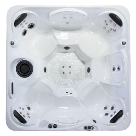 NorthFlo Hot Tub Alpine White Brown Pool Supplies Canada