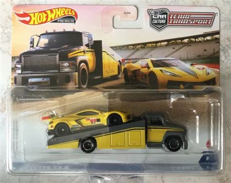 Hot Wheels Team Transport Chevrolet Corvette C8 R Carry On Envío gratis