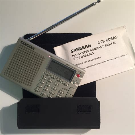 SANGEAN Världsradio ATS-606AP, kompakt digital .. (476441787) | Köp på ...