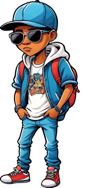 cool cartoon teenage boy  stock photo public domain pictures
